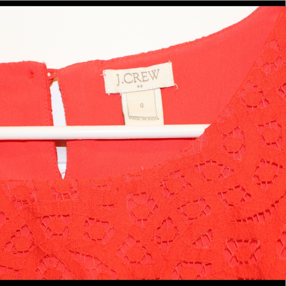 J Crew Lace Top - Picture 2 of 3